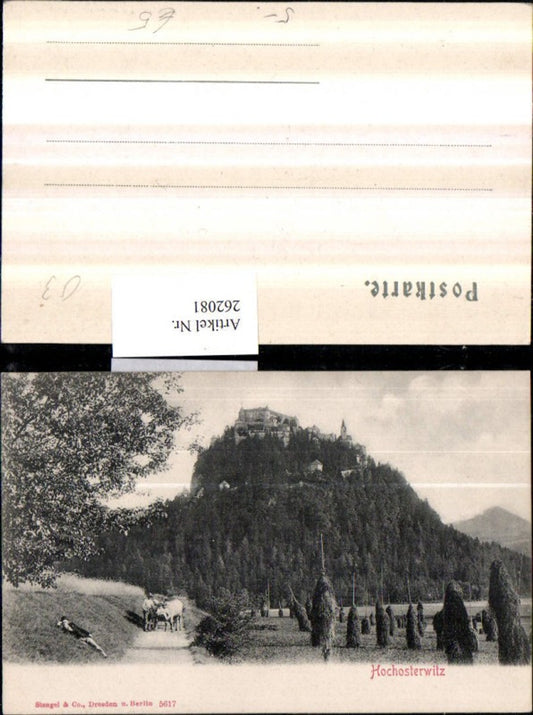 262081,Burg Hochosterwitz b. St. Veit an d. Glan Heureiter pub Stengel u. Co 5617