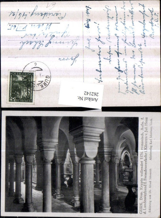 262142,Gurk Dom Kirche Krypta Arkaden Säulen