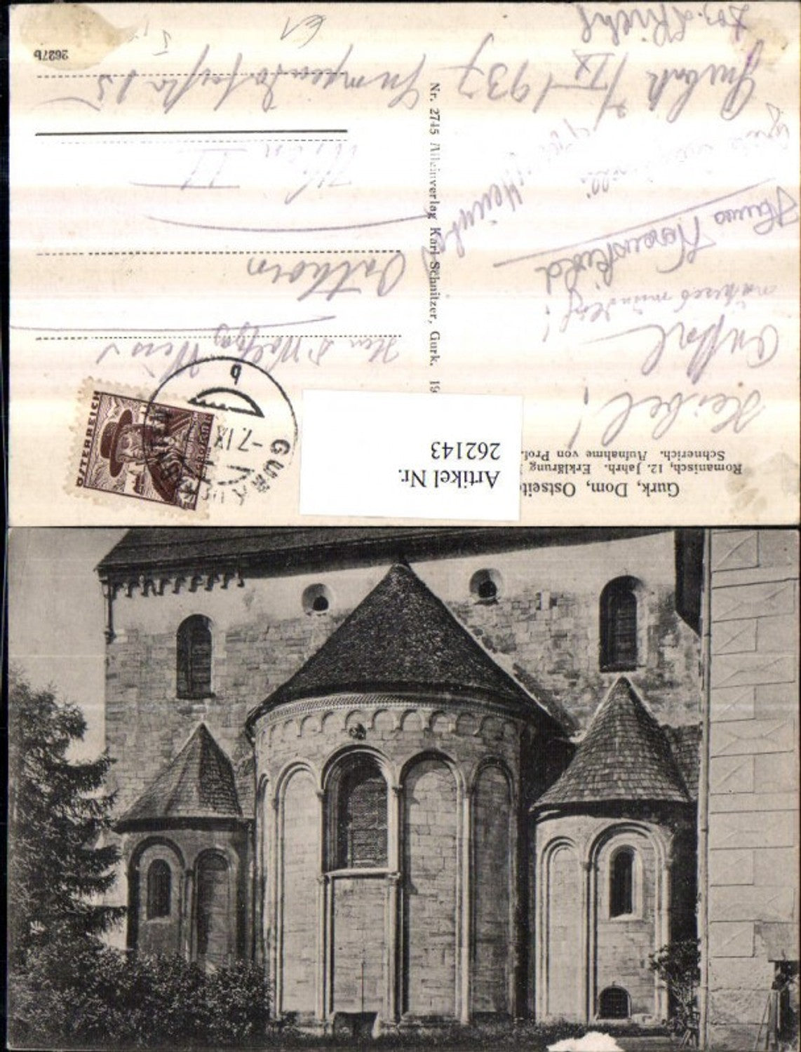 262143,Gurk Dom Kirche Ostseite