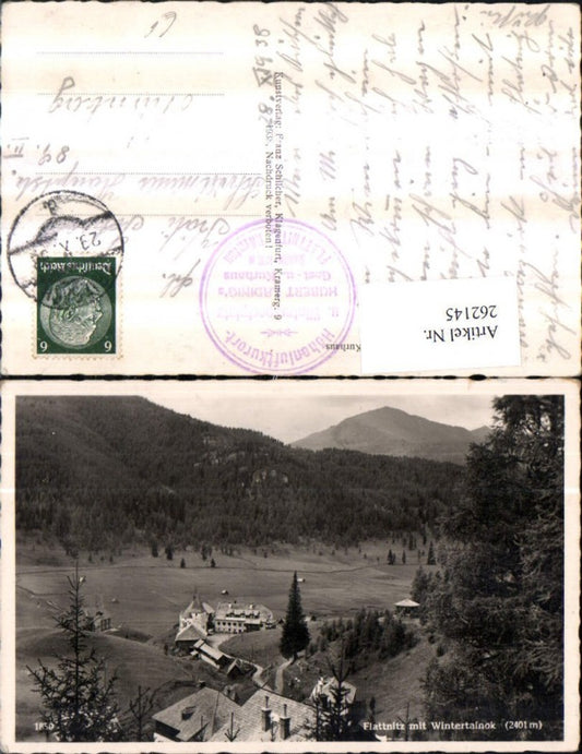 262145,Flattnitz b. Glödnitz Totale m. Wintertalnok