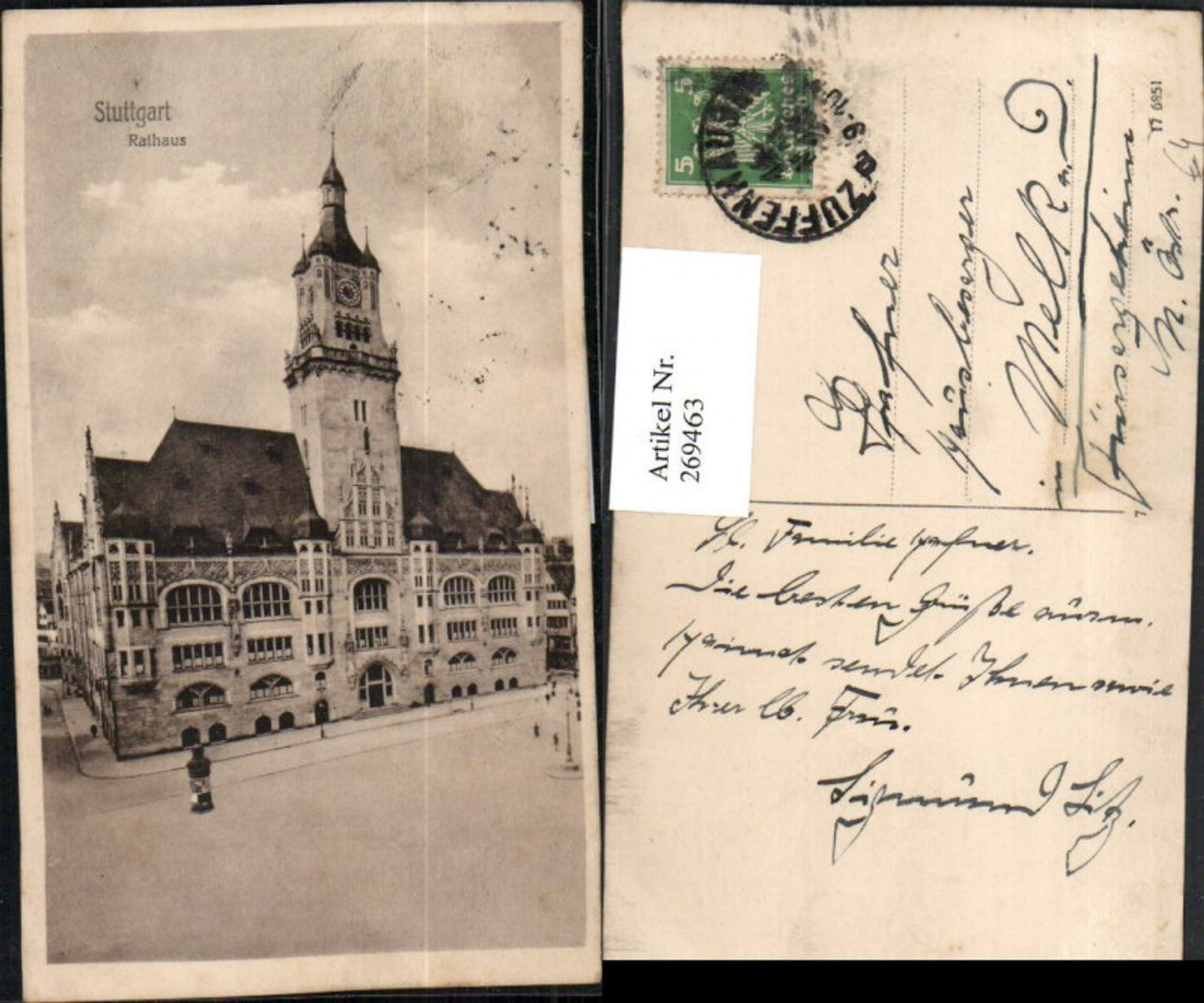 269463,Stuttgart Rathaus
