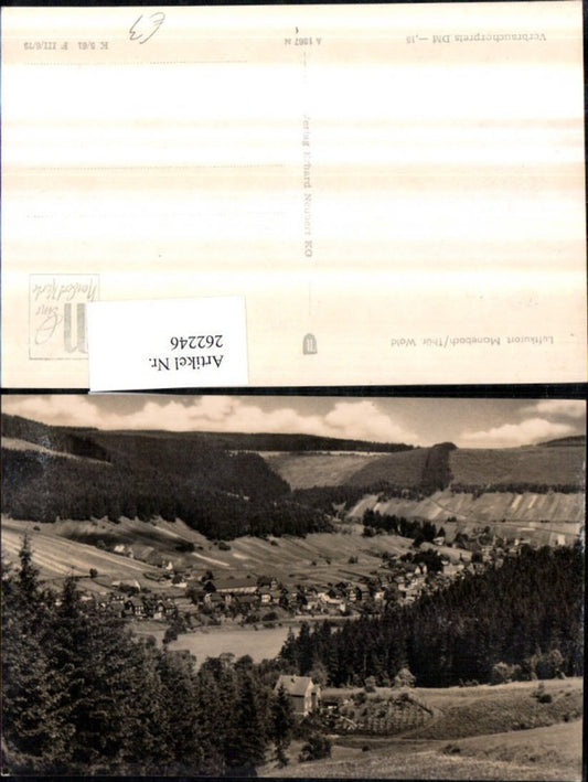 262246, Manebach in the Thuringian Forest Total