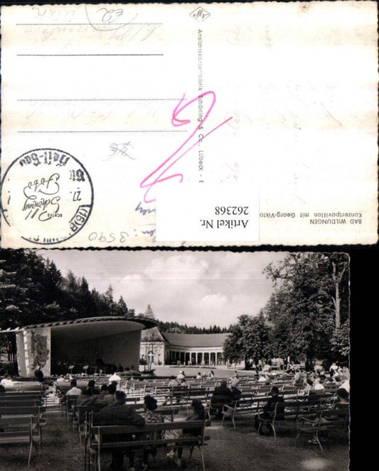 262368,Bad Wildungen Konzertpavillon m. Georg-Viktor-Quelle