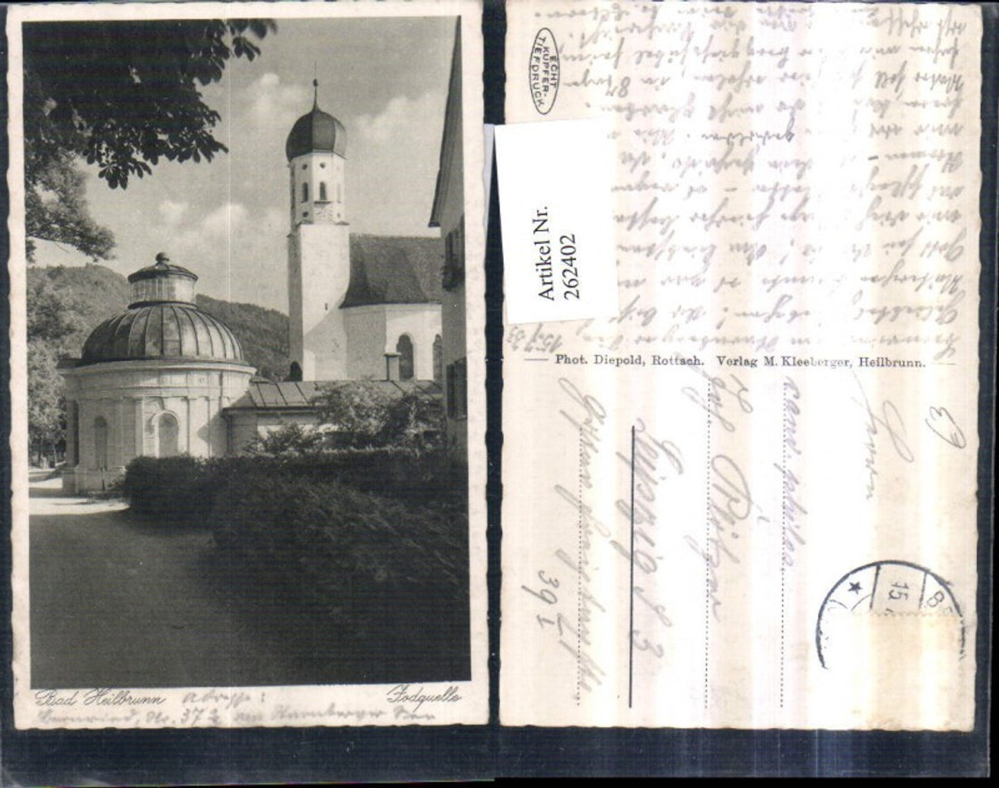 262402,Bad Heilbrunn Jodquelle Kirche