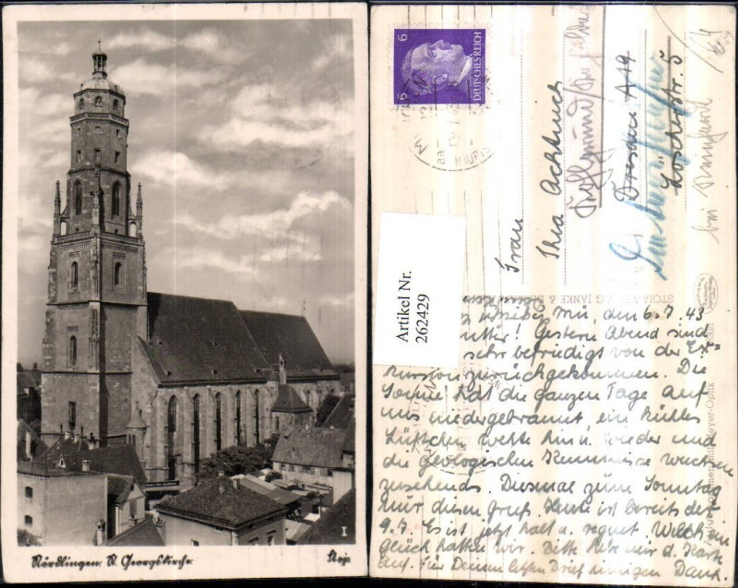 262429, Nördlingen St. George's Church