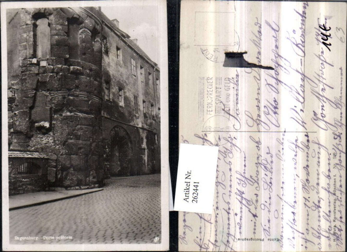 262441, Regensburg Porta praetoria