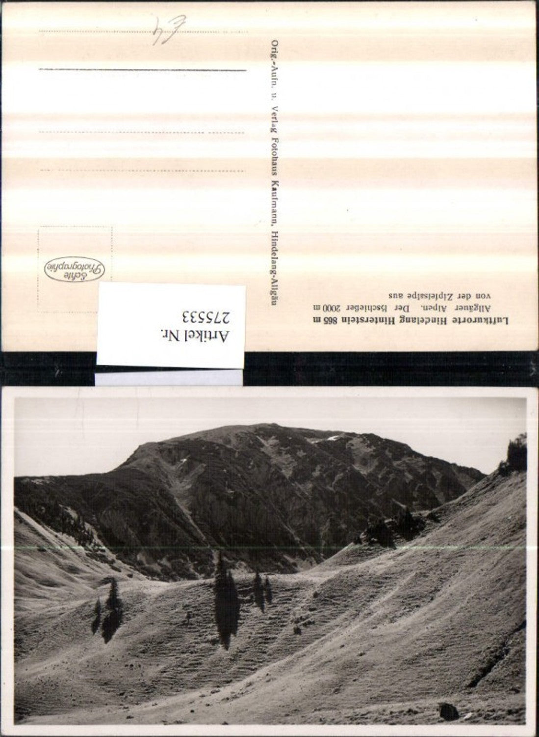 275533,Hindelang Hinterstein Bergkulisse