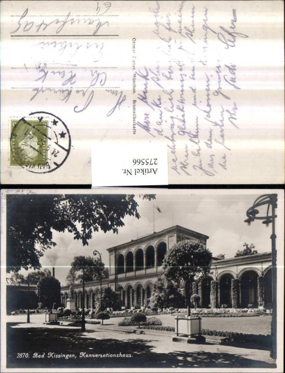 275566,Bad Kissingen Konversationshaus Gebäude