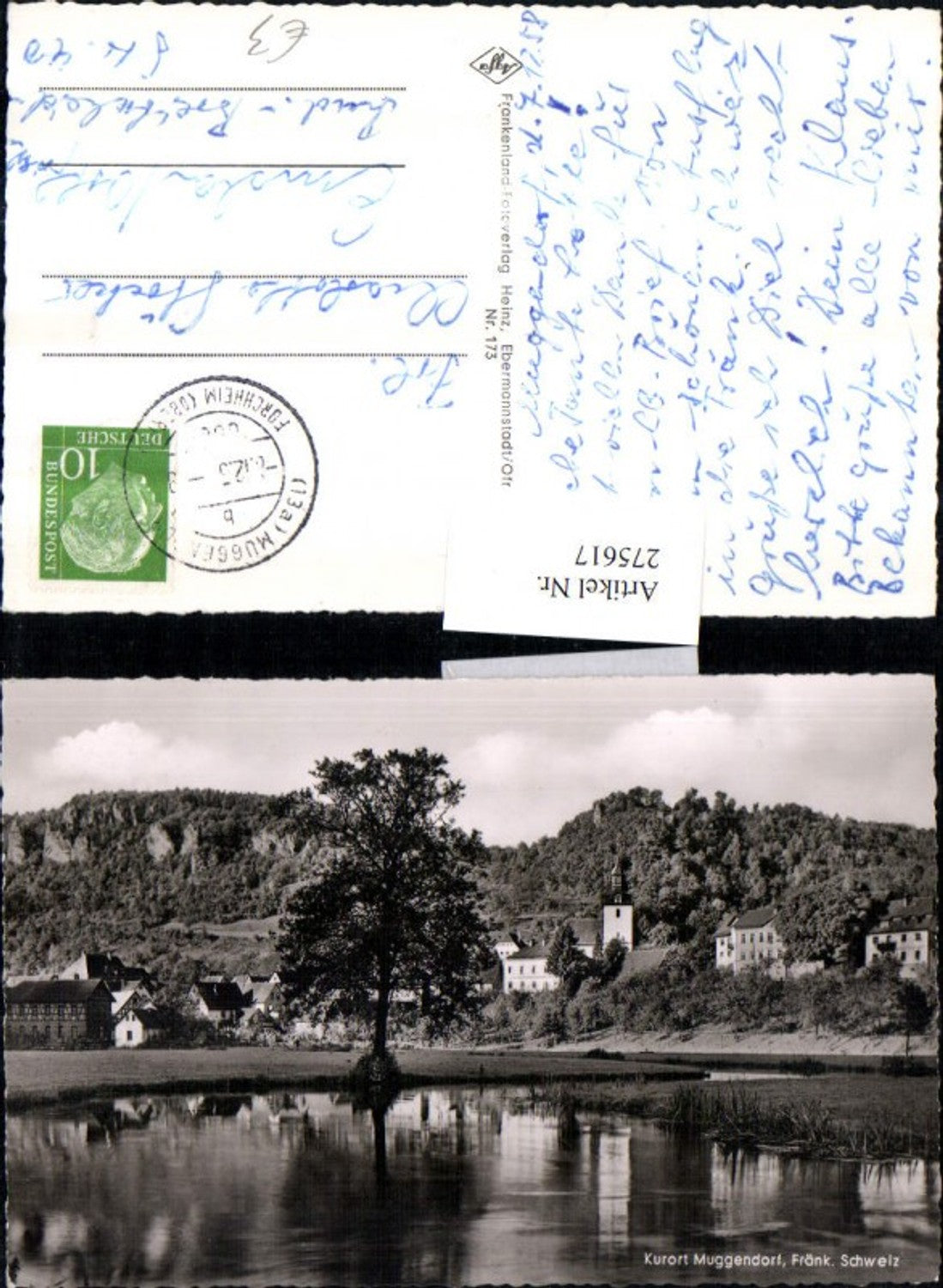 275617,Muggendorf in d. Fränkischen Schweiz Teilansicht