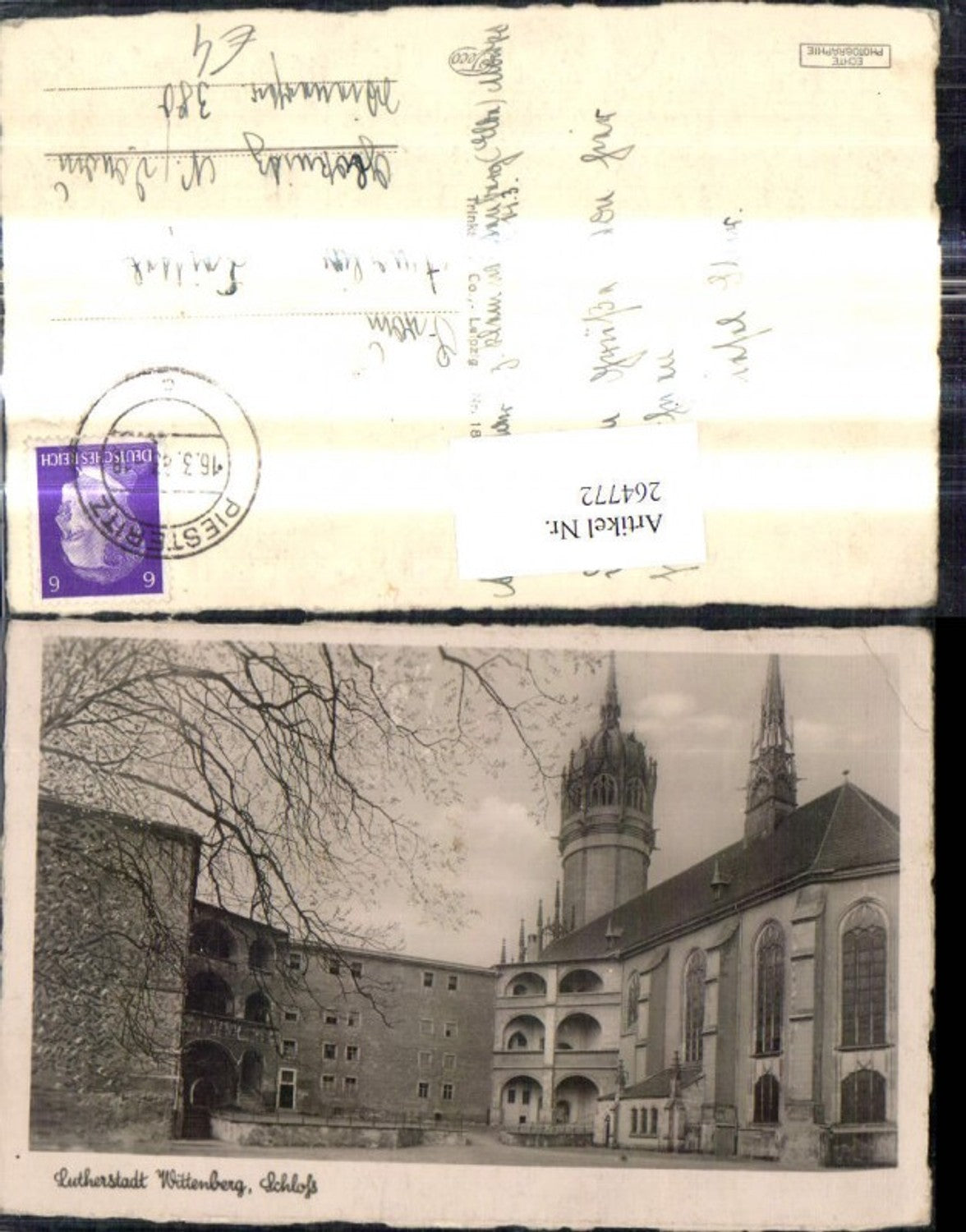 264772,Schloss Wittenberg Lutherstadt