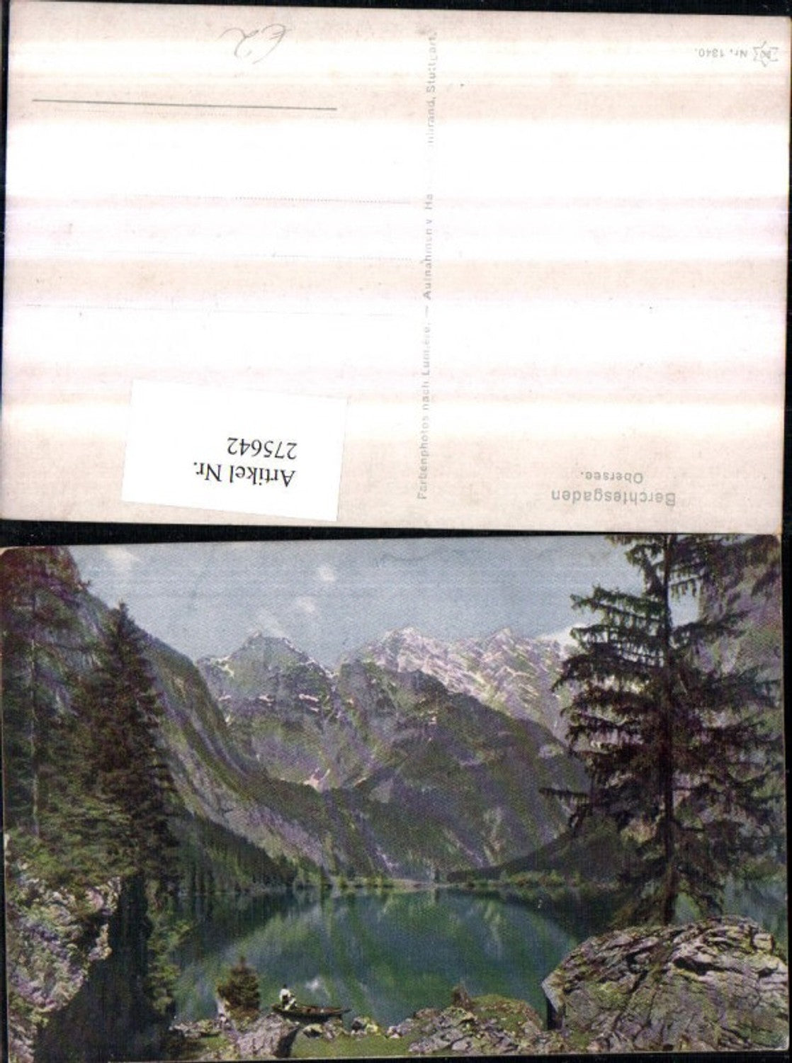 275642,Berchtesgaden Obersee See Bergkulisse