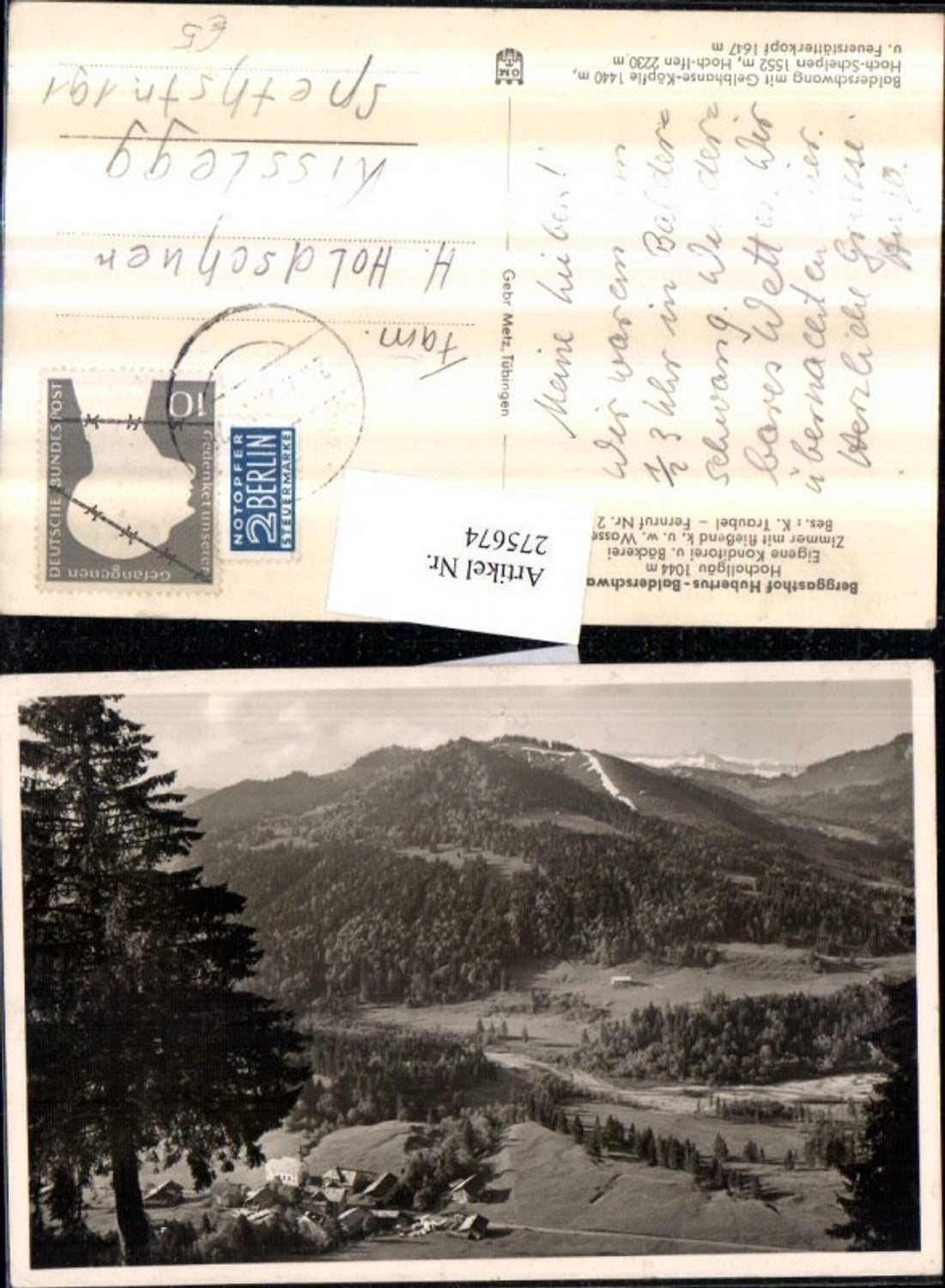 275674,Hochallgäu Totale