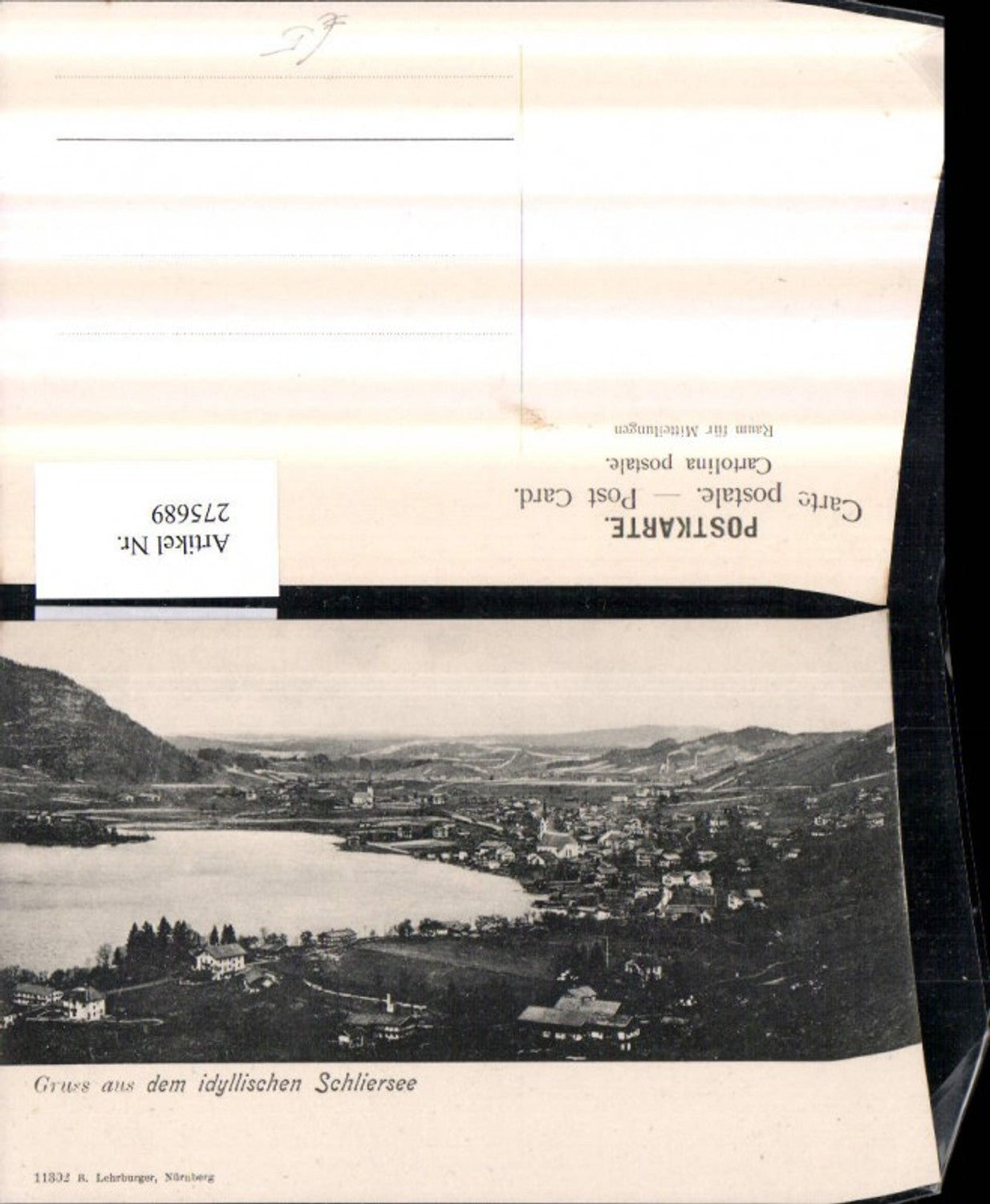 275689,Gruß aus Schliersee Totale