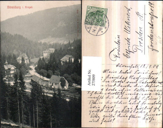 275809,Bärenburg im Erzgebirge b. Altenberg Teilansicht