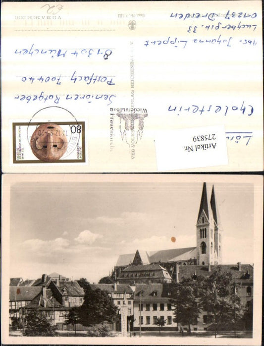 275839,Halberstadt Teilansicht Kirche