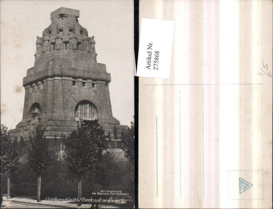 275868,Leipzig Völkerschlachtdenkmal pub NPG 5286