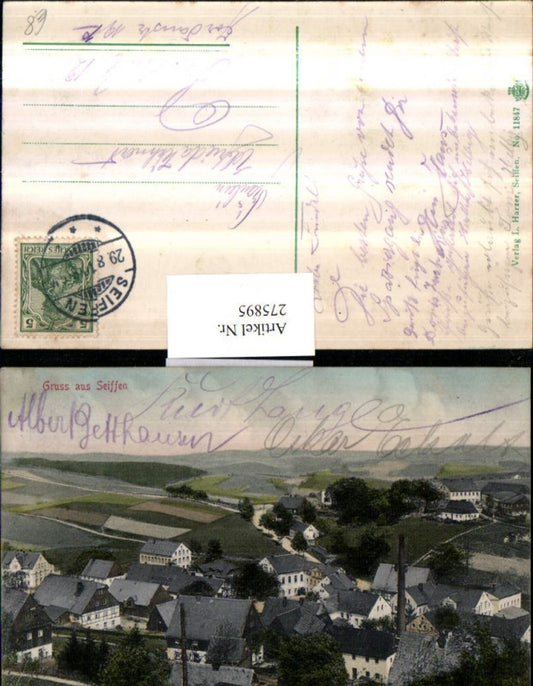 275895,Gruß aus Seiffen Teilansicht