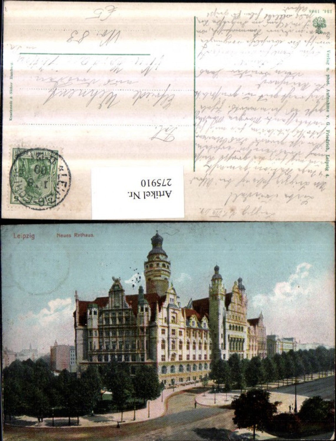 275910, Leipzig City Hall