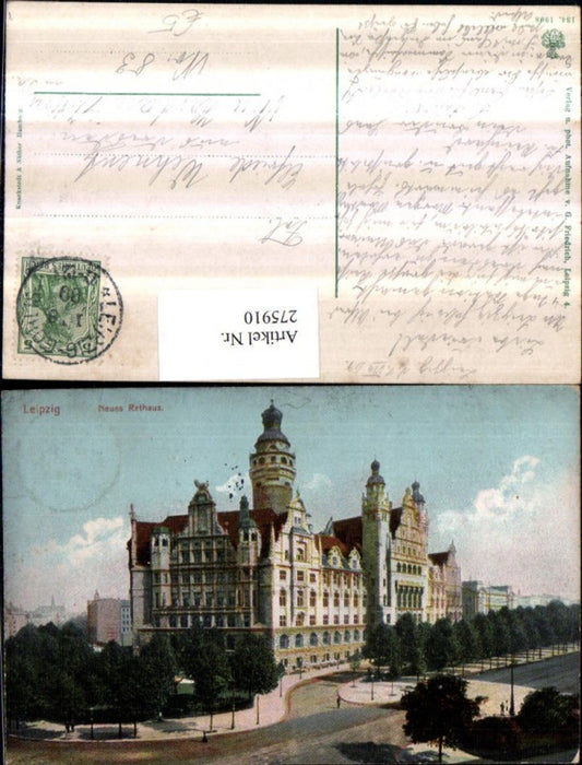 275910,Leipzig Rathaus