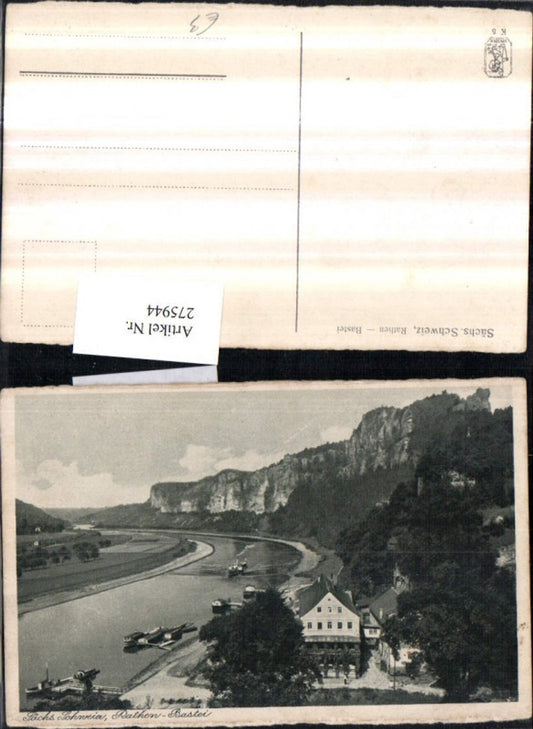 275944,Sächsische Schweiz Rathen Bastei