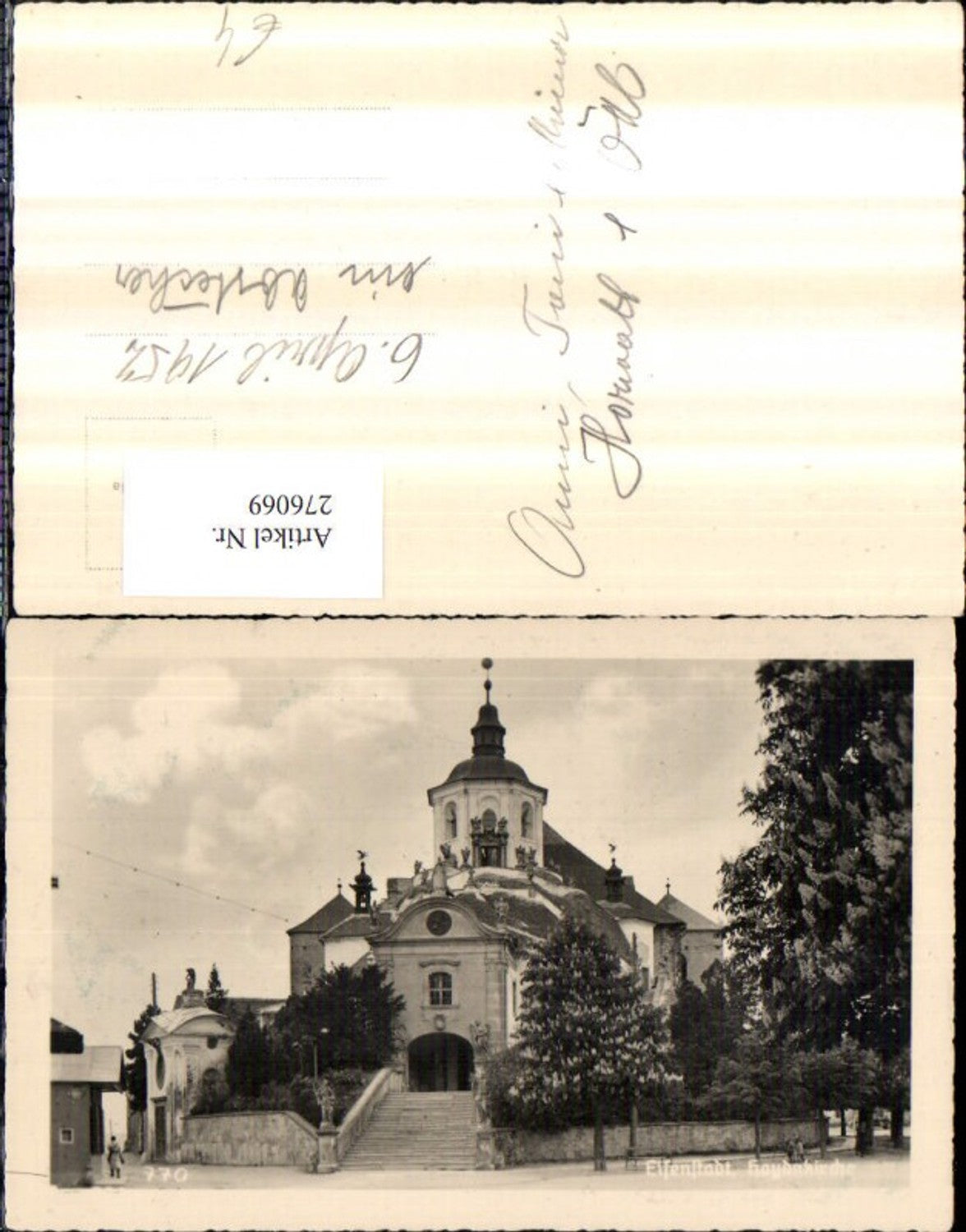 276069,Eisenstadt Haydnkirche Kirche
