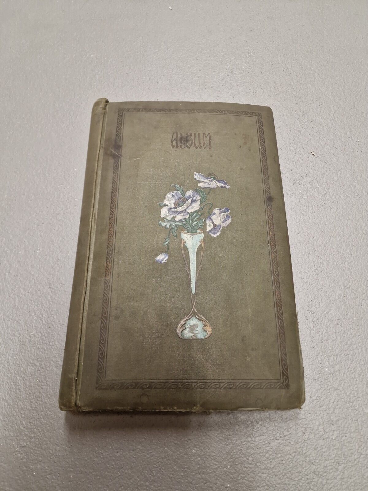 Großes Jugendstilalbum Ansichtskartenalbum Ansichtskarten Album Jugendstil