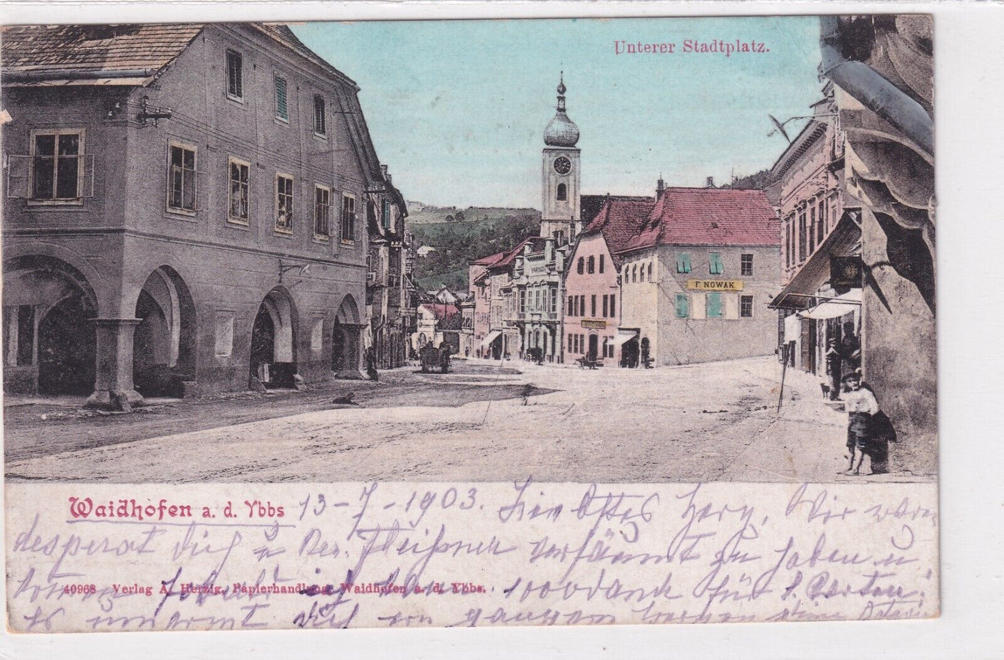 252 St. alte Ansichtskarten Scan Konvolut Stadt Waidhofen an d. Ybbs USB-Stick