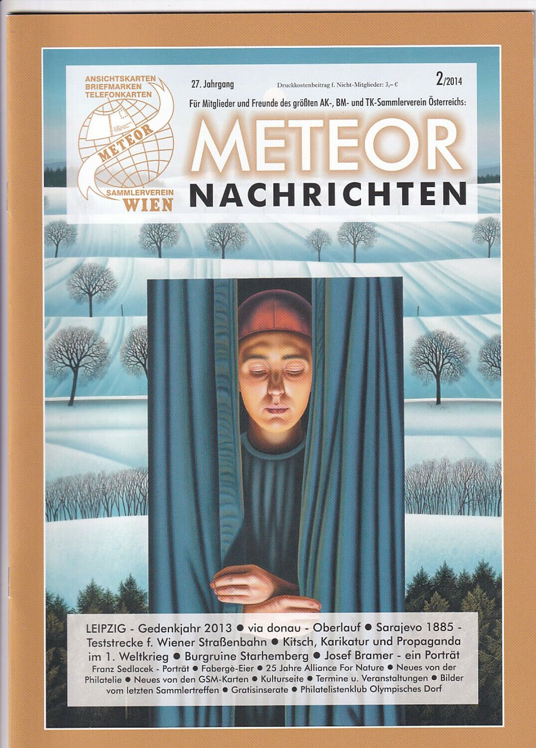 Meteor Nachrichten Wien AK Sammlerverein Jg. 27 Ausg. 2/2014