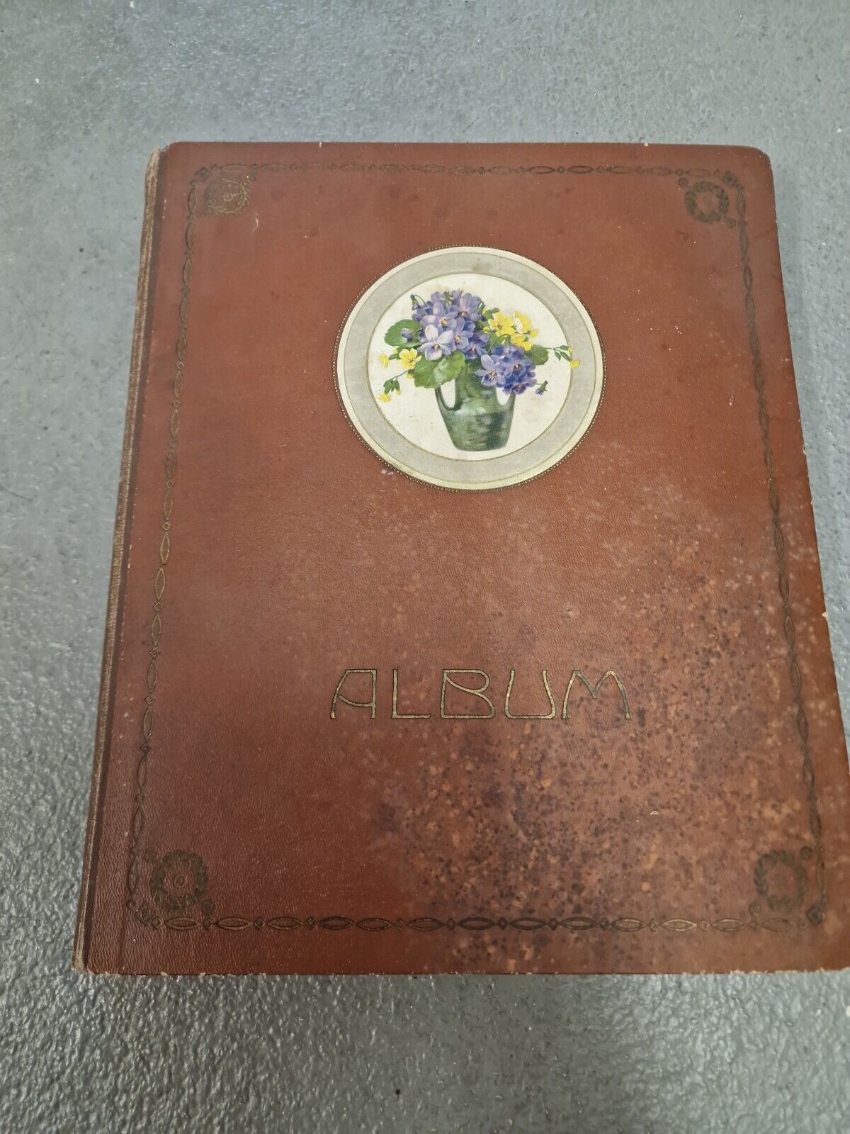 Tolles Jugendstilalbum Ansichtskarten Album Ansichtskartenalbum Jugendstil 1900