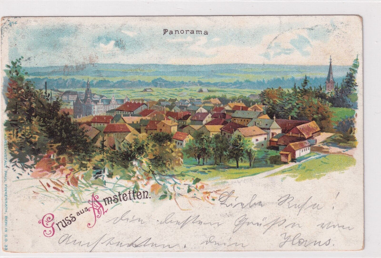 189 St. alte Ansichtskarten Scan Konvolut Stadt Amstetten Mostviertel USB-Stick