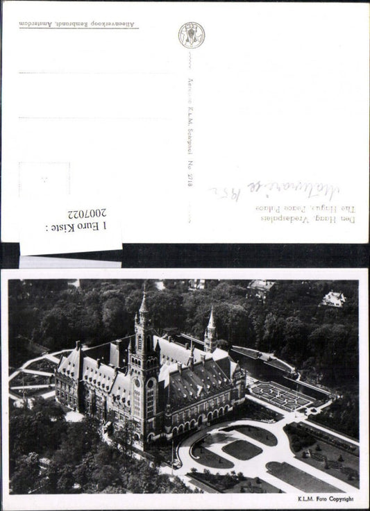 2007022,Den Haag Vredespaleis Palast Schloss