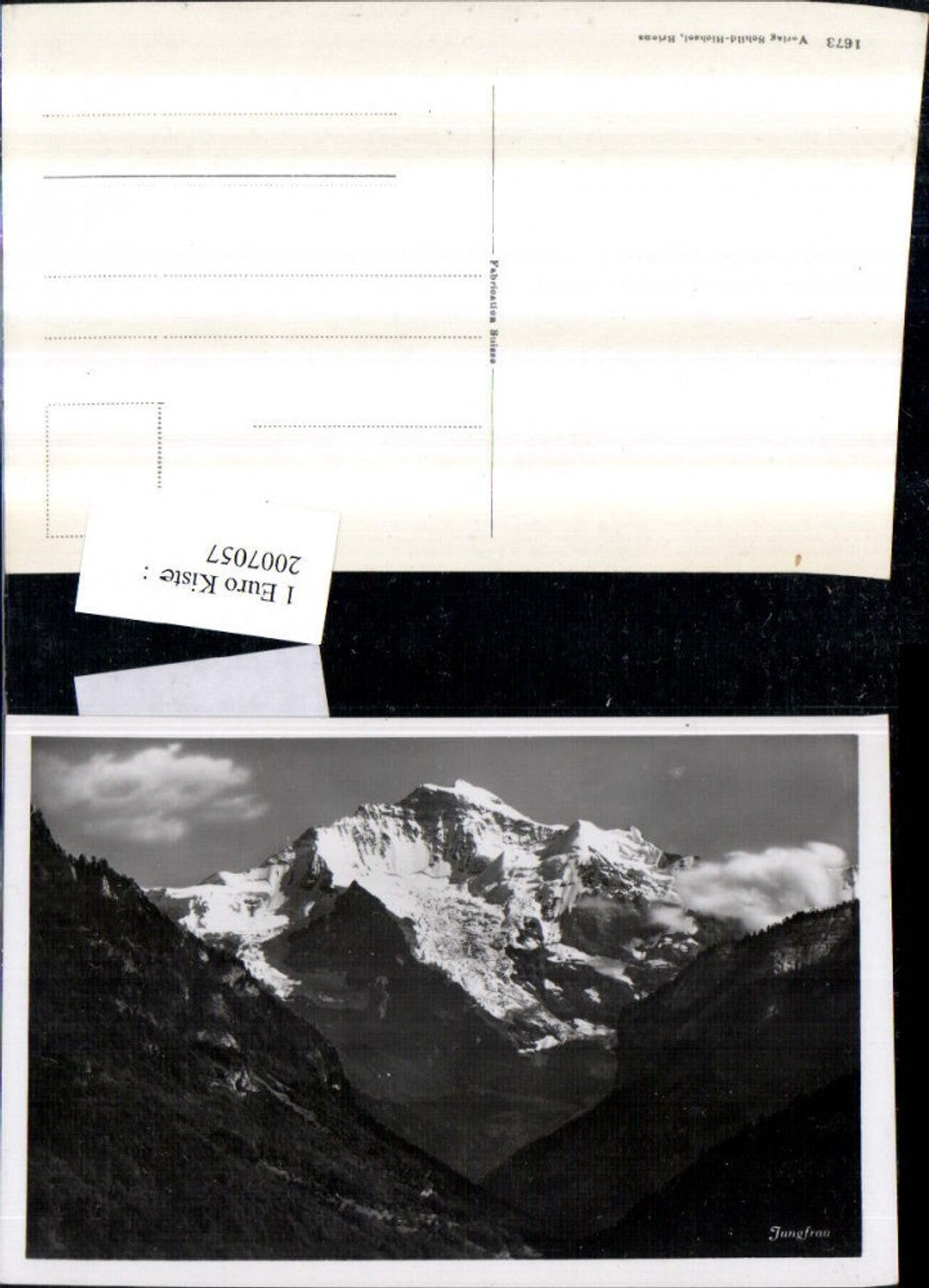 2007057,Jungfrau Bergkulisse b. Grindelwald Kt Bern