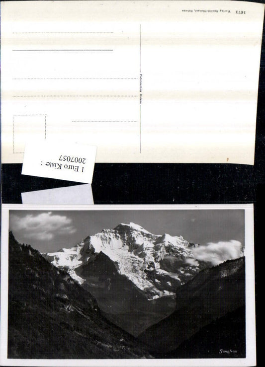 2007057,Jungfrau Bergkulisse b. Grindelwald Kt Bern