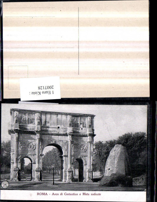 2007128,Roma Rom Arco di Costantino e Meta sudante Bogen