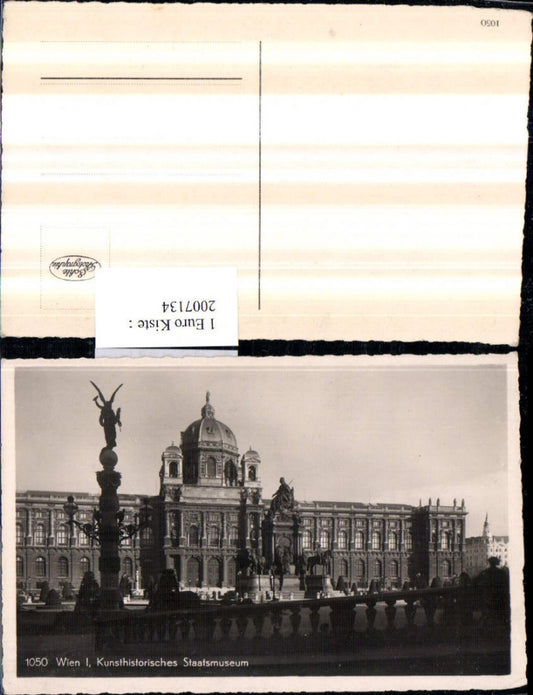 2007134,Wien 1 Kunsthistorisches Museum m. Maria Theresia Sissi Denkmal