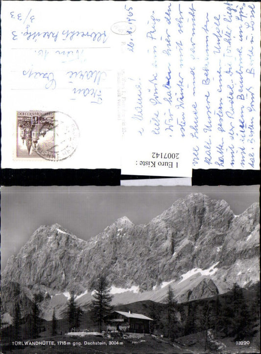 2007142,Türlwandhütte Berghütte geg. Dachstein Bergkulisse b. Obertraun