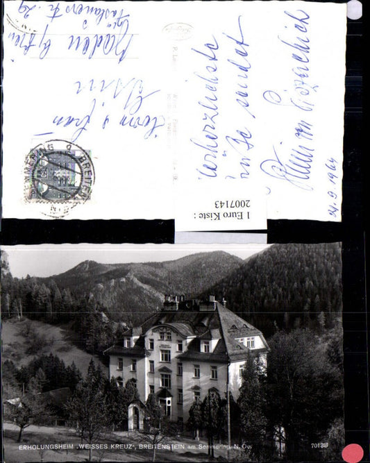 2007143,Breitenstein am Semmering Erholungsheim Weißes Kreuz