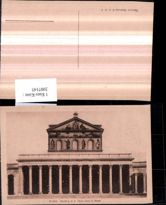 2007145,Roma Rom Basilica di S. Paolo fuori le Mura Kirche