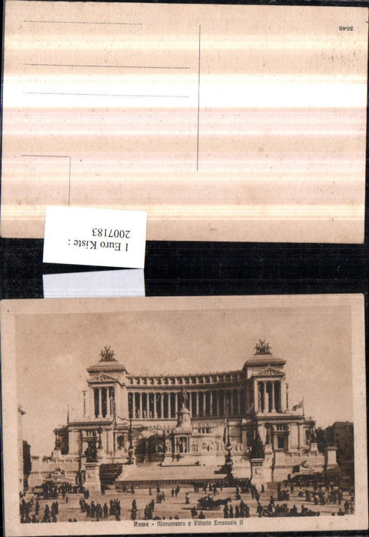 2007183,Roma Rom Monumento a Vittorio Emanuele 2 Denkmal