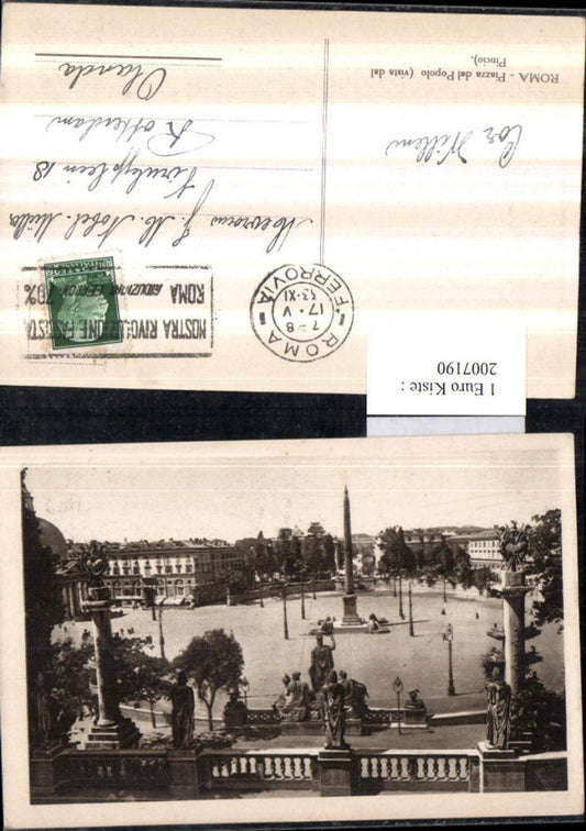 2007190,Roma Rom Piazza del Popolo Säulen