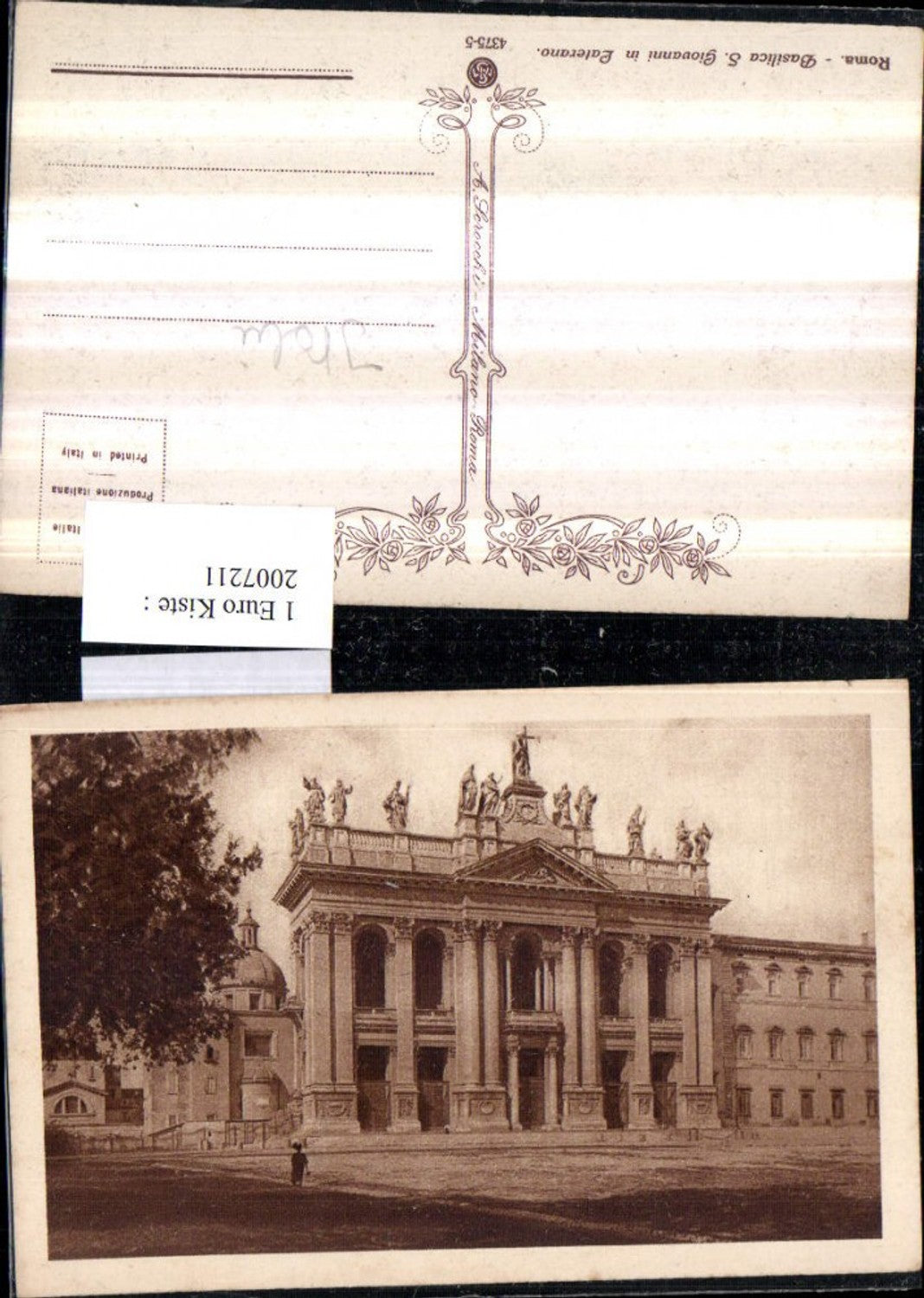 2007211,Roma Rom Basilica S. Giovanni in Laterano Kirche