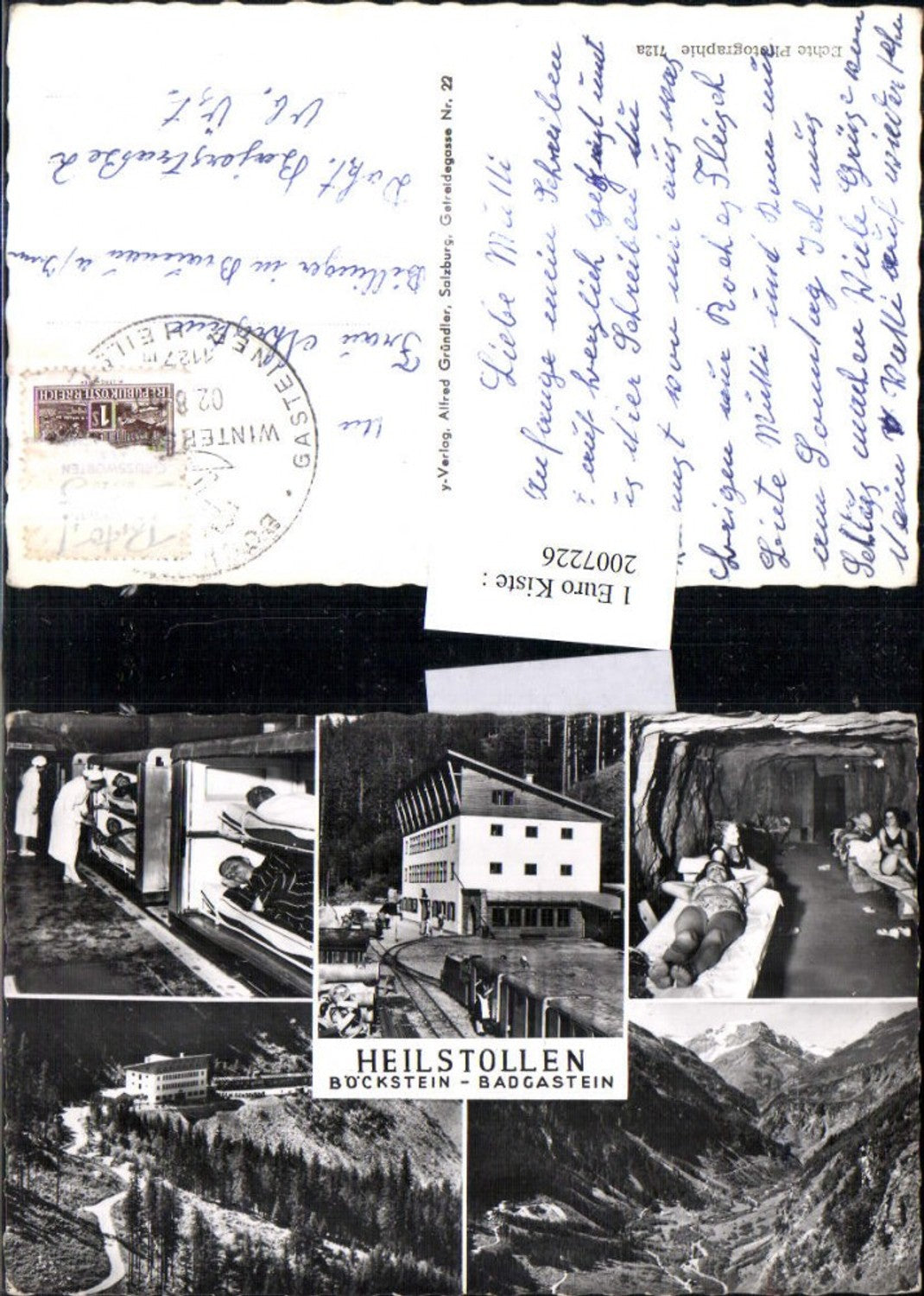 2007226,Böckstein b. Bad Gastein Totale Heilstollen Mehrbildkarte