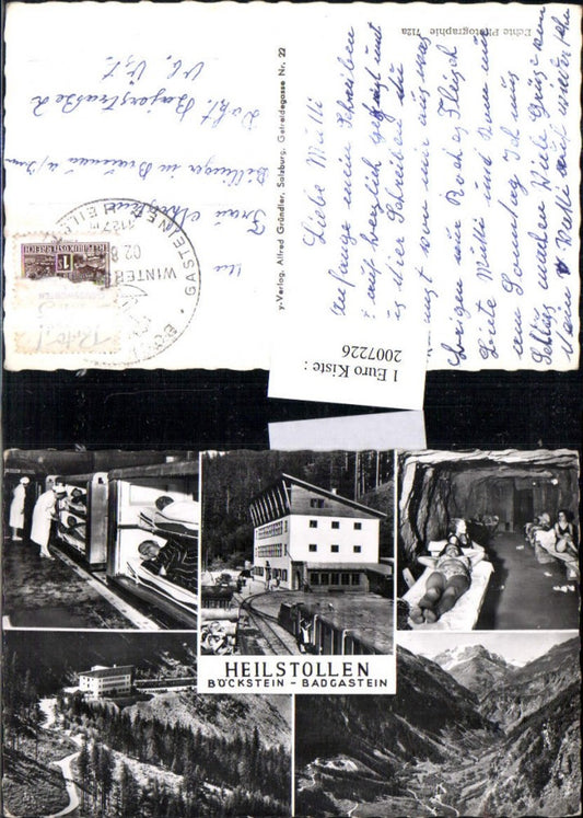 2007226,Böckstein b. Bad Gastein Totale Heilstollen Mehrbildkarte