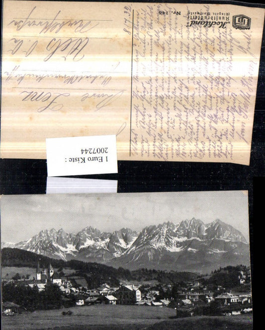 2007244,Kitzbühel Totale m. d. Wilden Kaiser Bergkulisse
