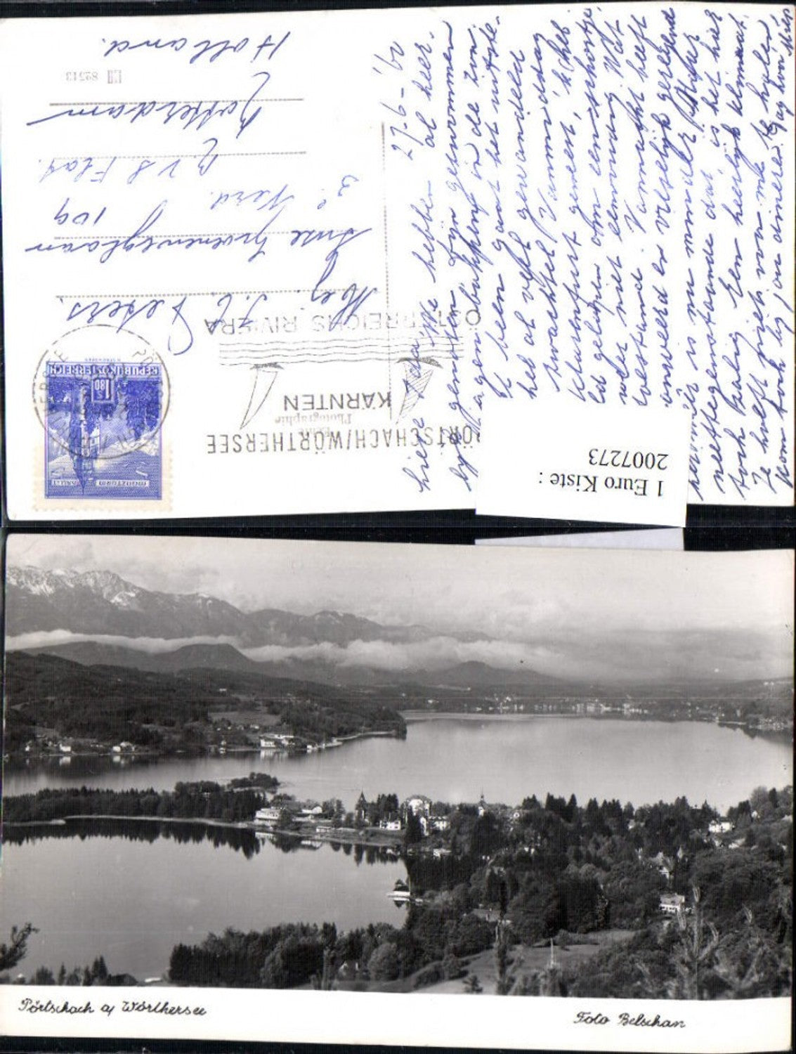 2007273,Pörtschach am Wörthersee Totale Bergkulisse