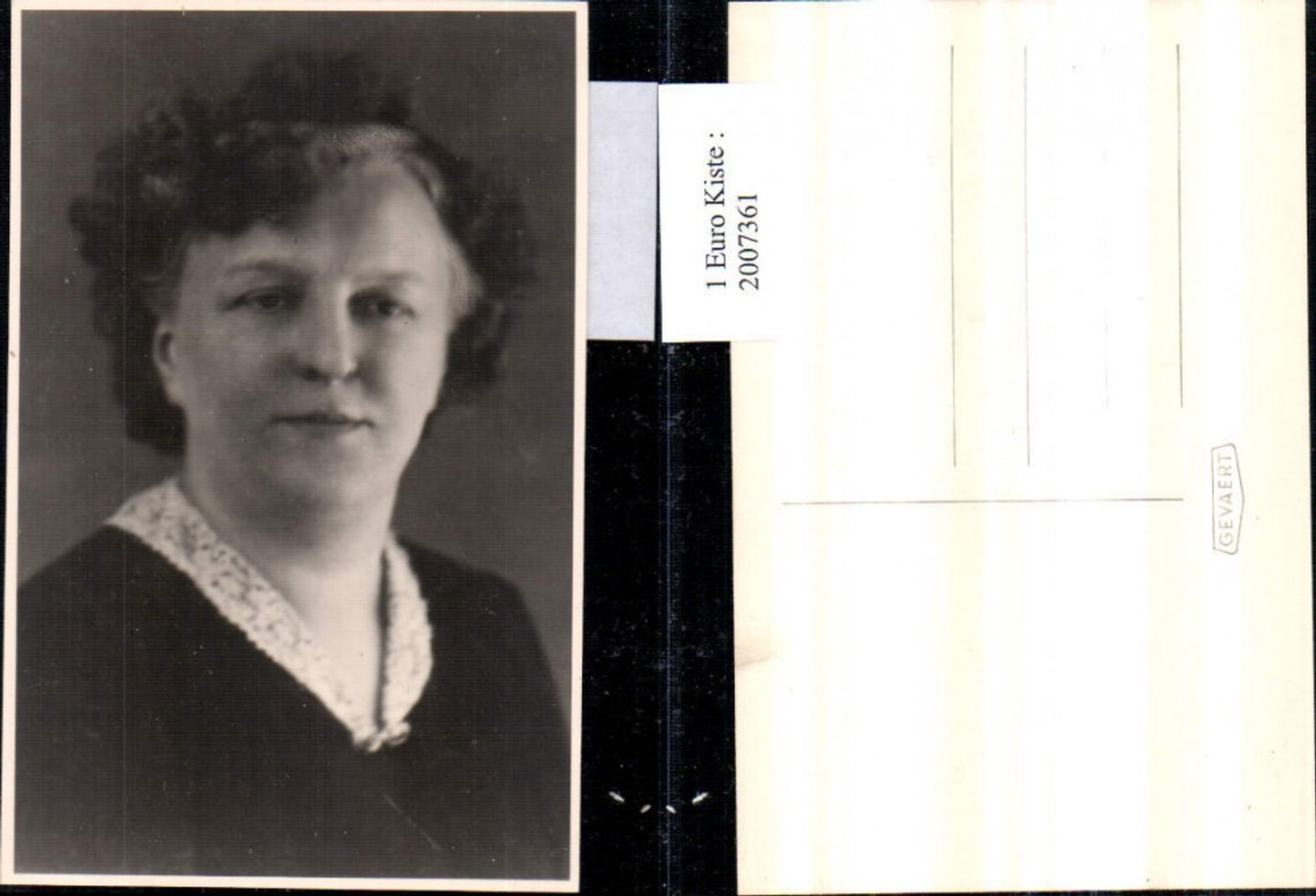 2007361,Foto AK Frau Portrait