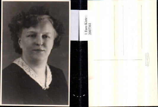 2007361,Foto AK Frau Portrait