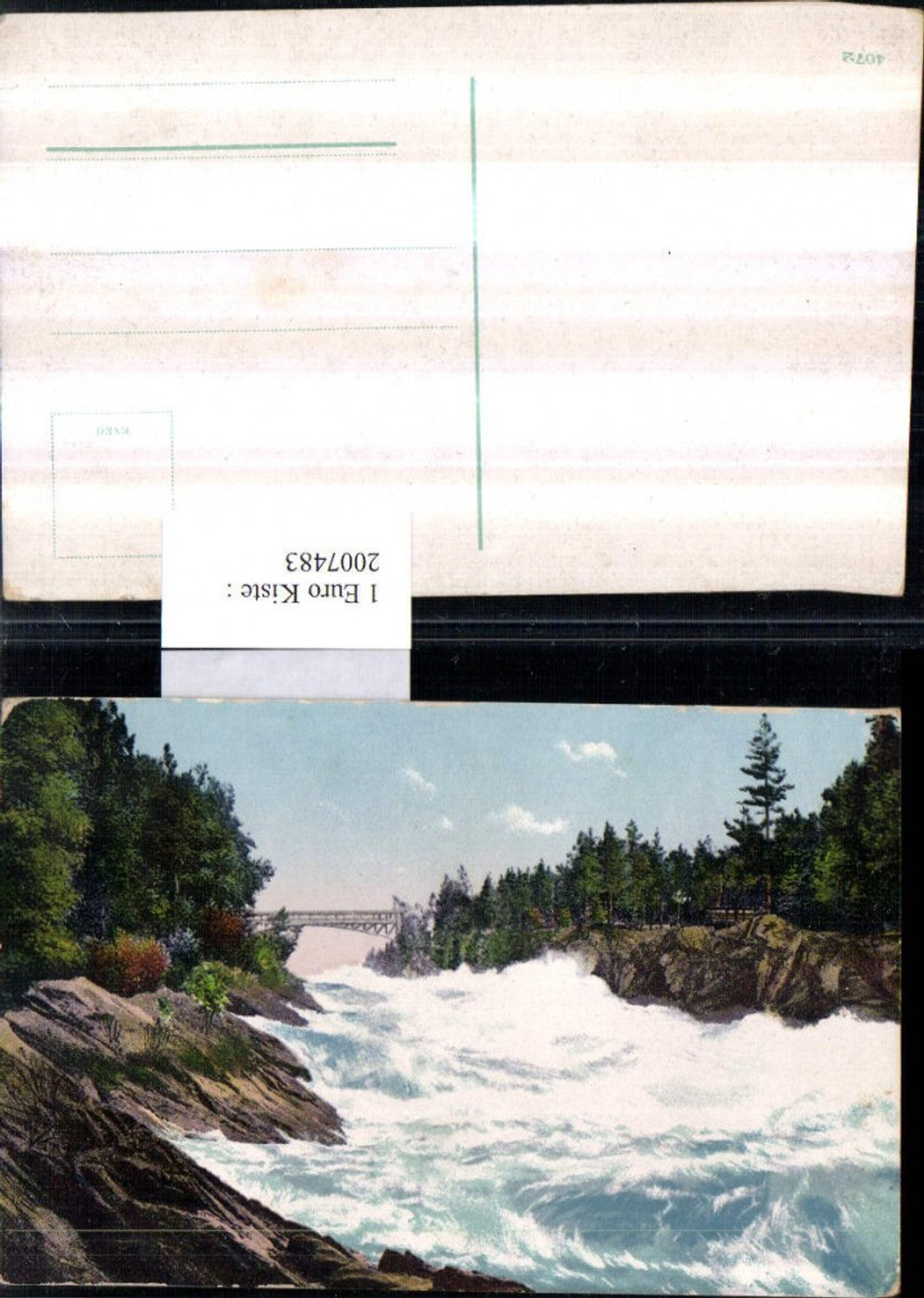 2007483,Wildbach Fluss Brücke