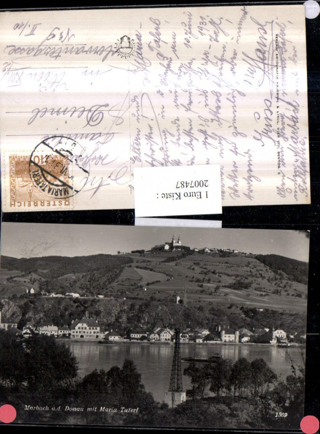 2007487,Marbach an d. Donau Totale m. Maria Taferl