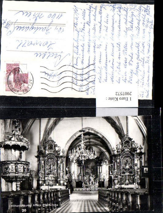 2007572,Aflenz Pfarrkirche Kirche Innenansicht Kanzel